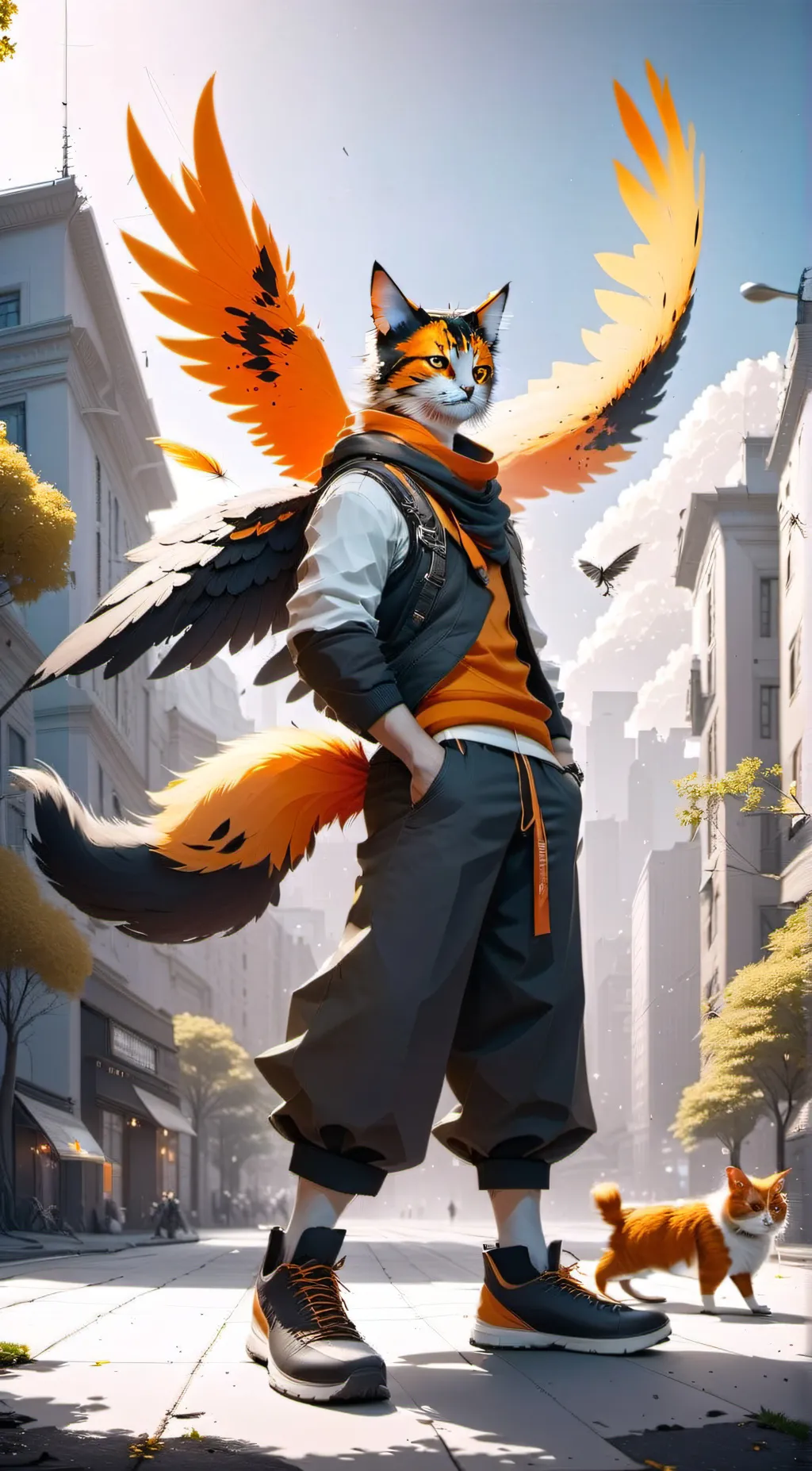 ai character: HUSK background