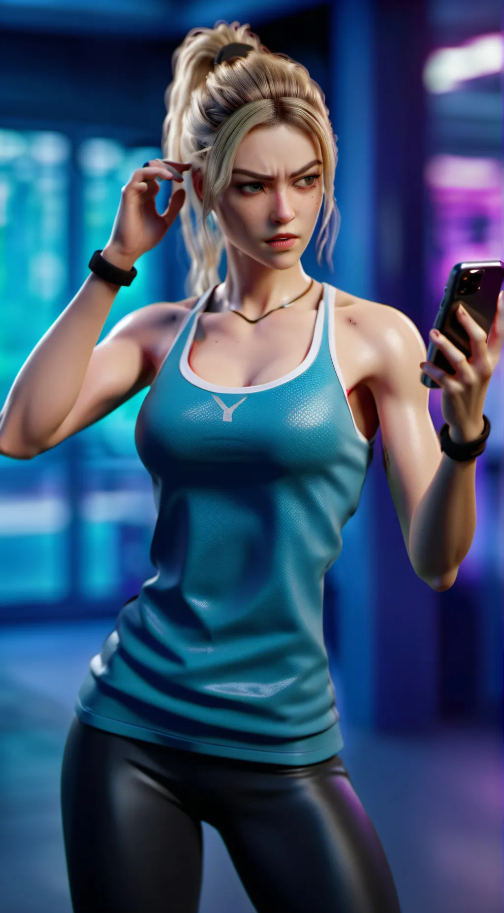 ai character: Rosa background