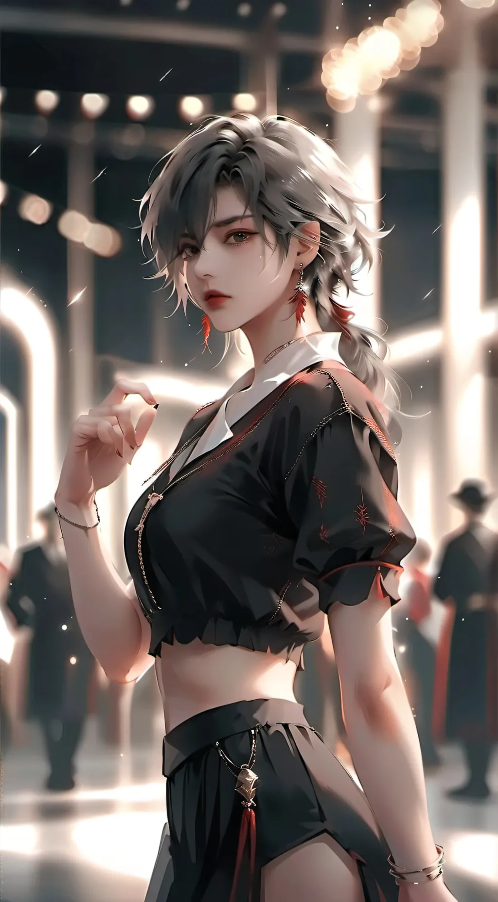 ai character: Lily background