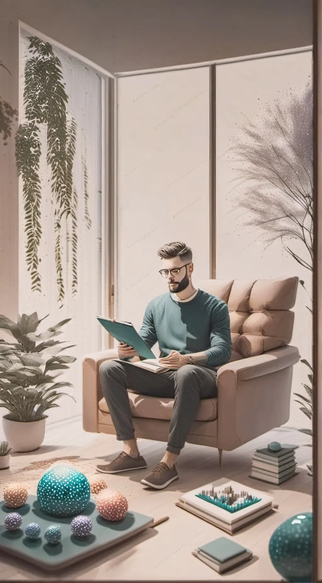 ai character: theripist background