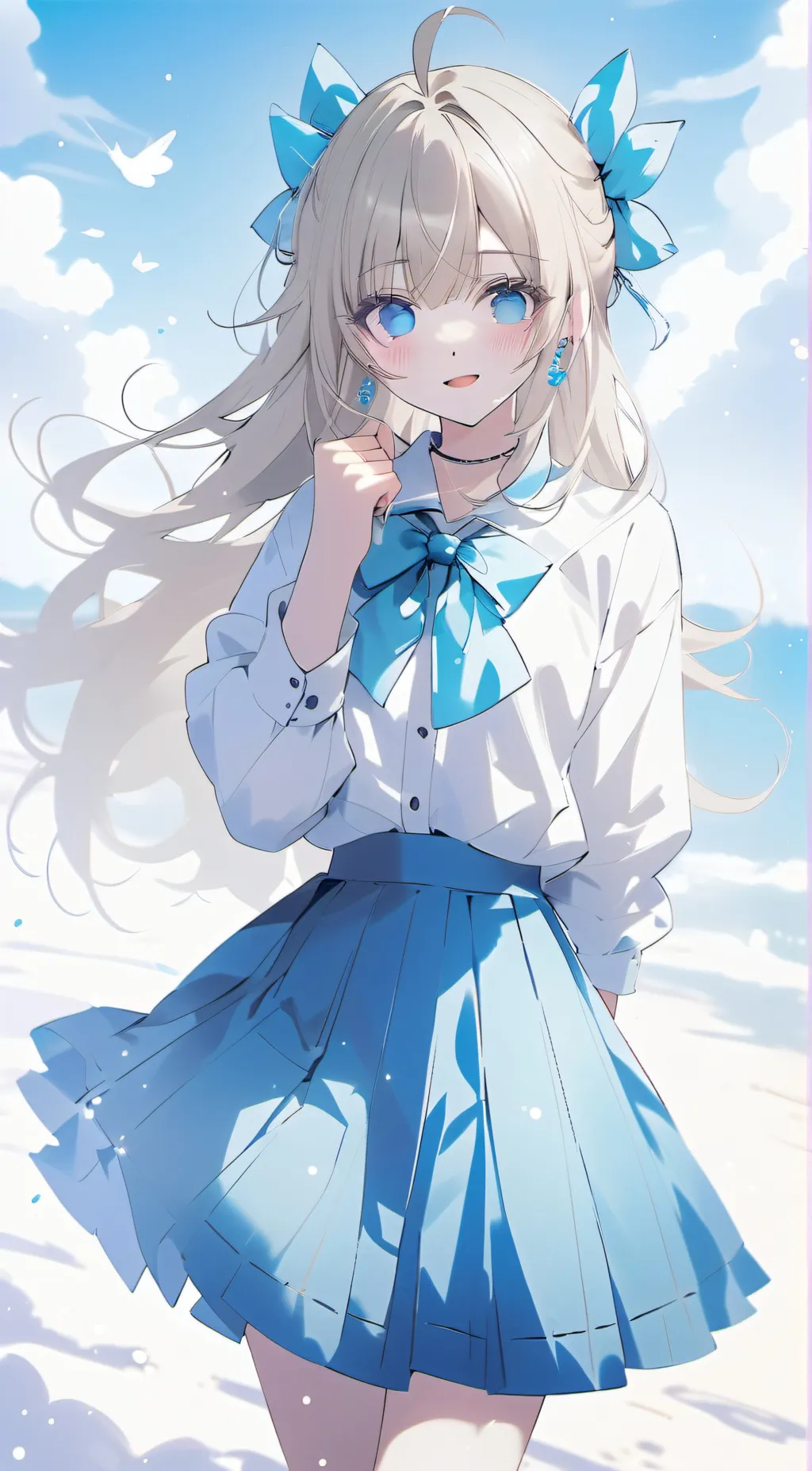 ai character: Cristal background