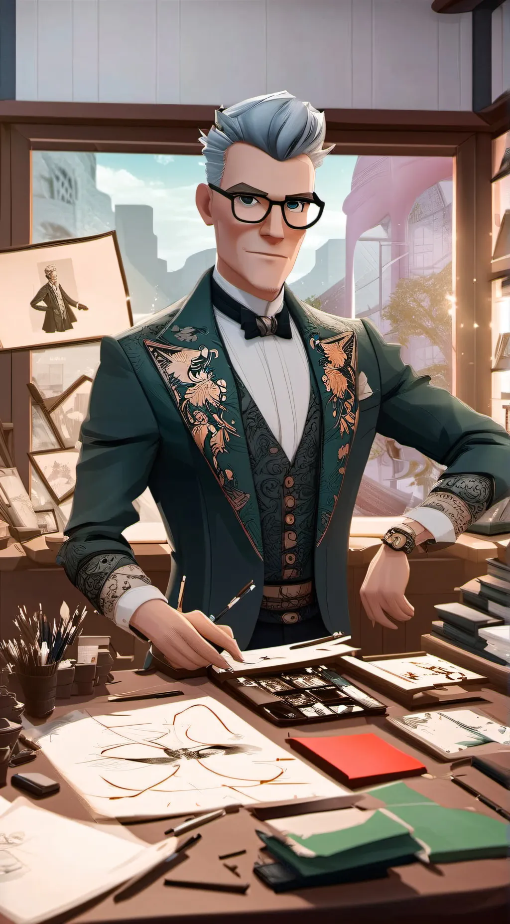 ai character: Gabriel background