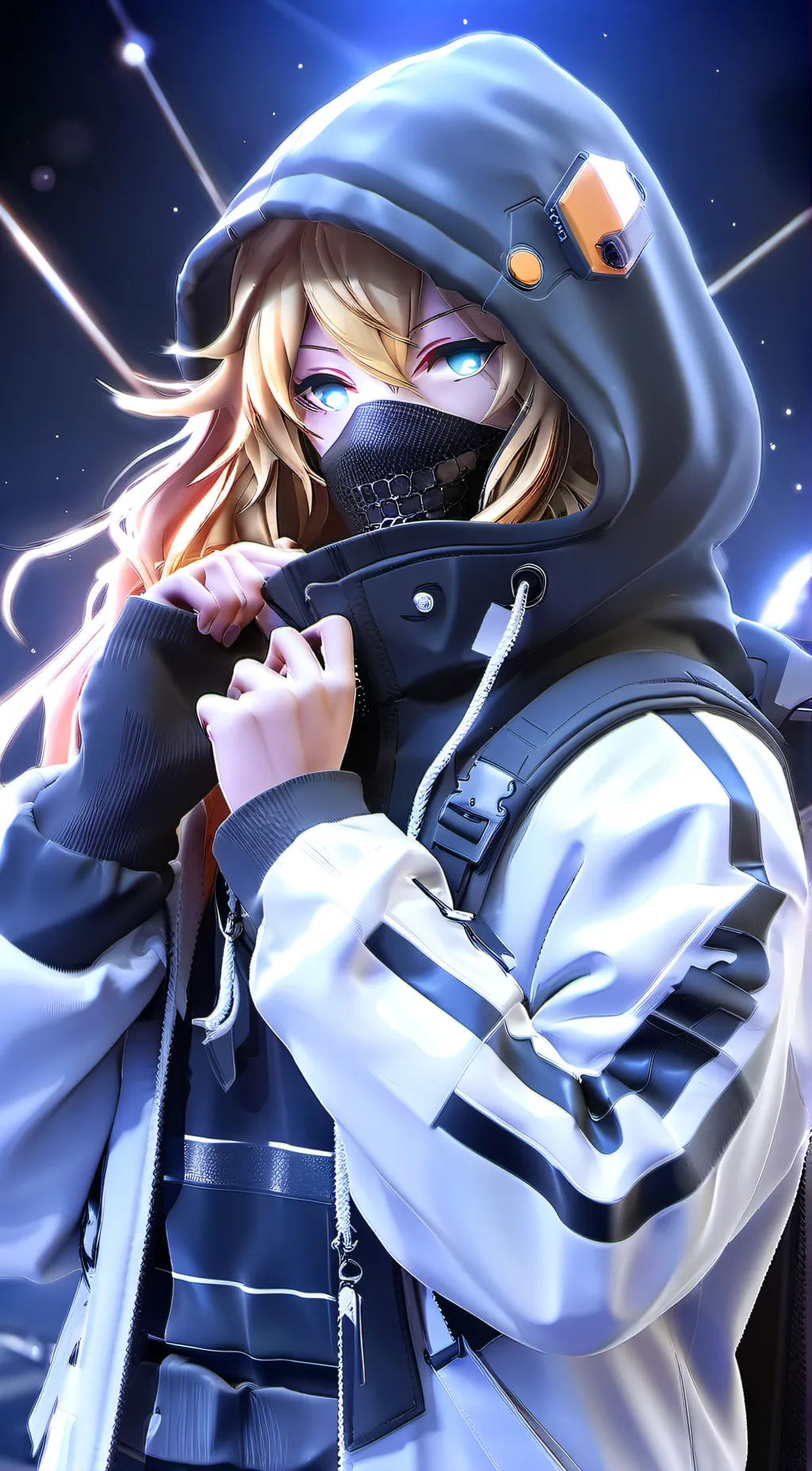 ai character: Cyber Assassin background