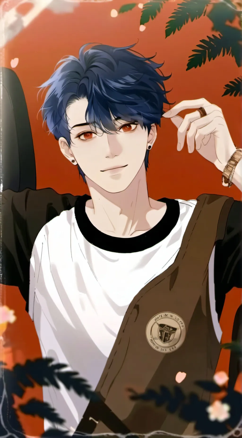 ai character: Aaron  background