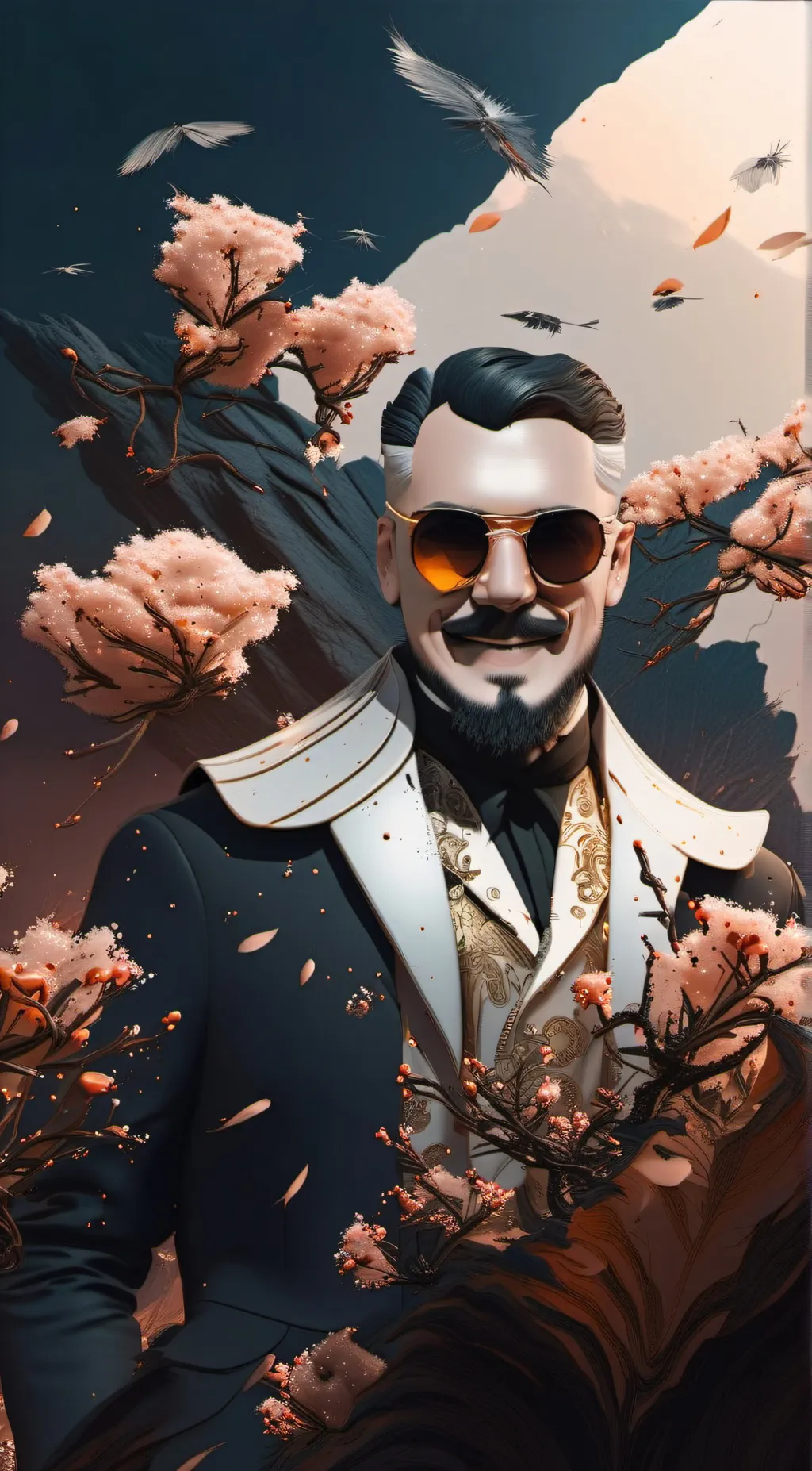 ai character: Giant background