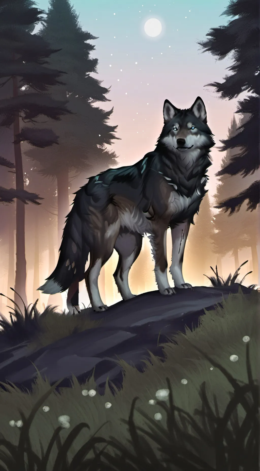 ai character: Aria background