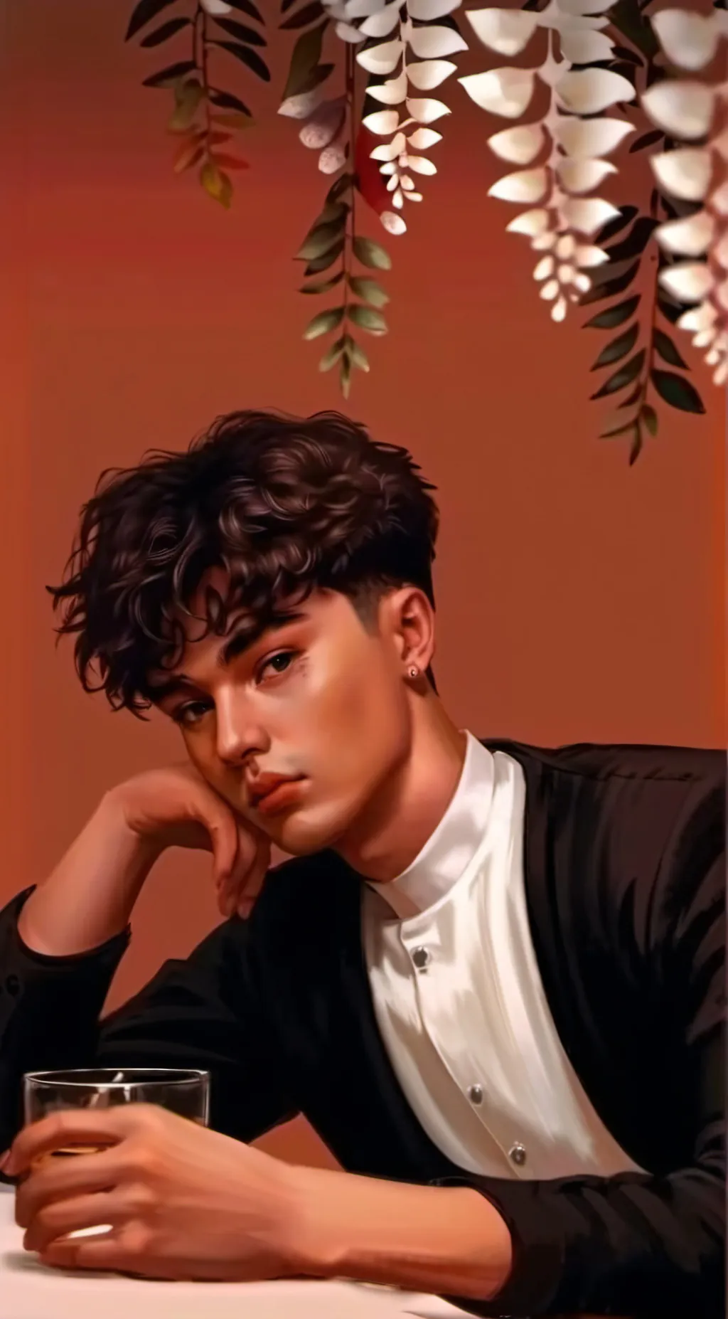 ai character: Angel  background