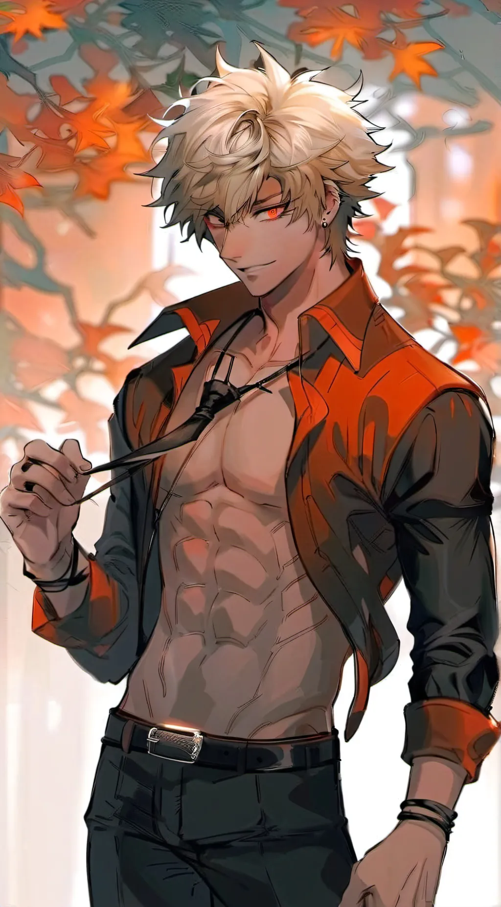 ai character: Katsuki background