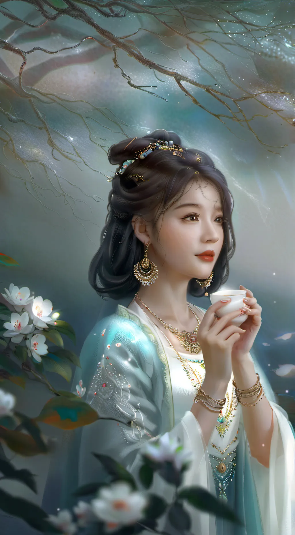 ai character: maria background