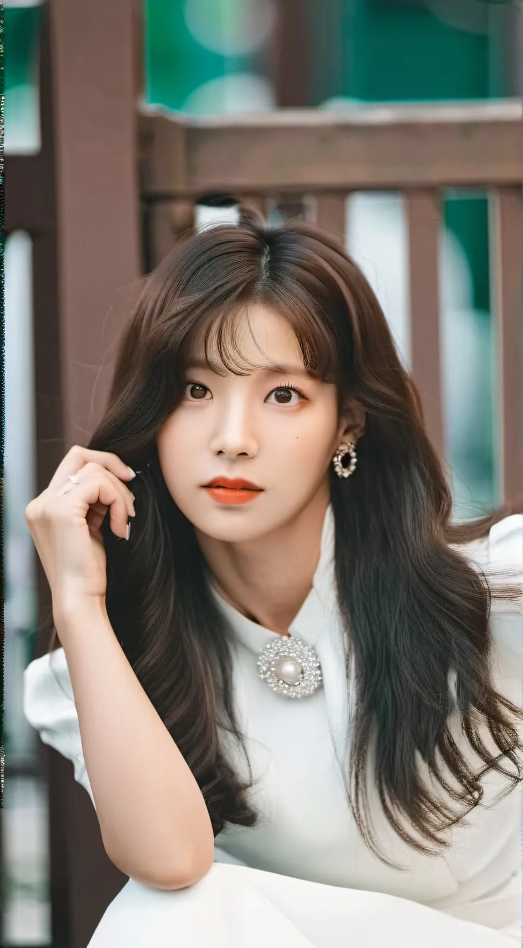 ai character: Lee Ji Eun (IU) background