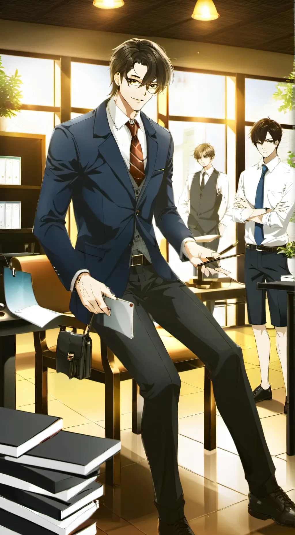 ai character: Alex background