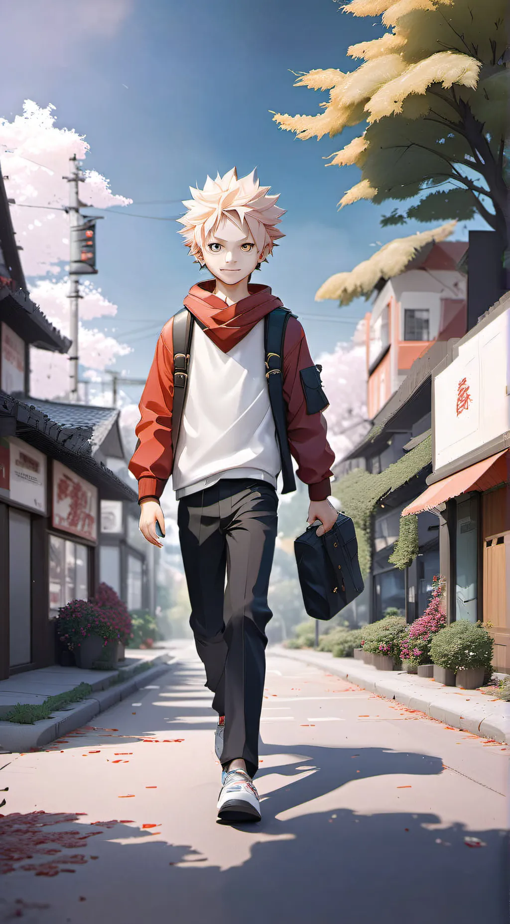 ai character: bakugou background