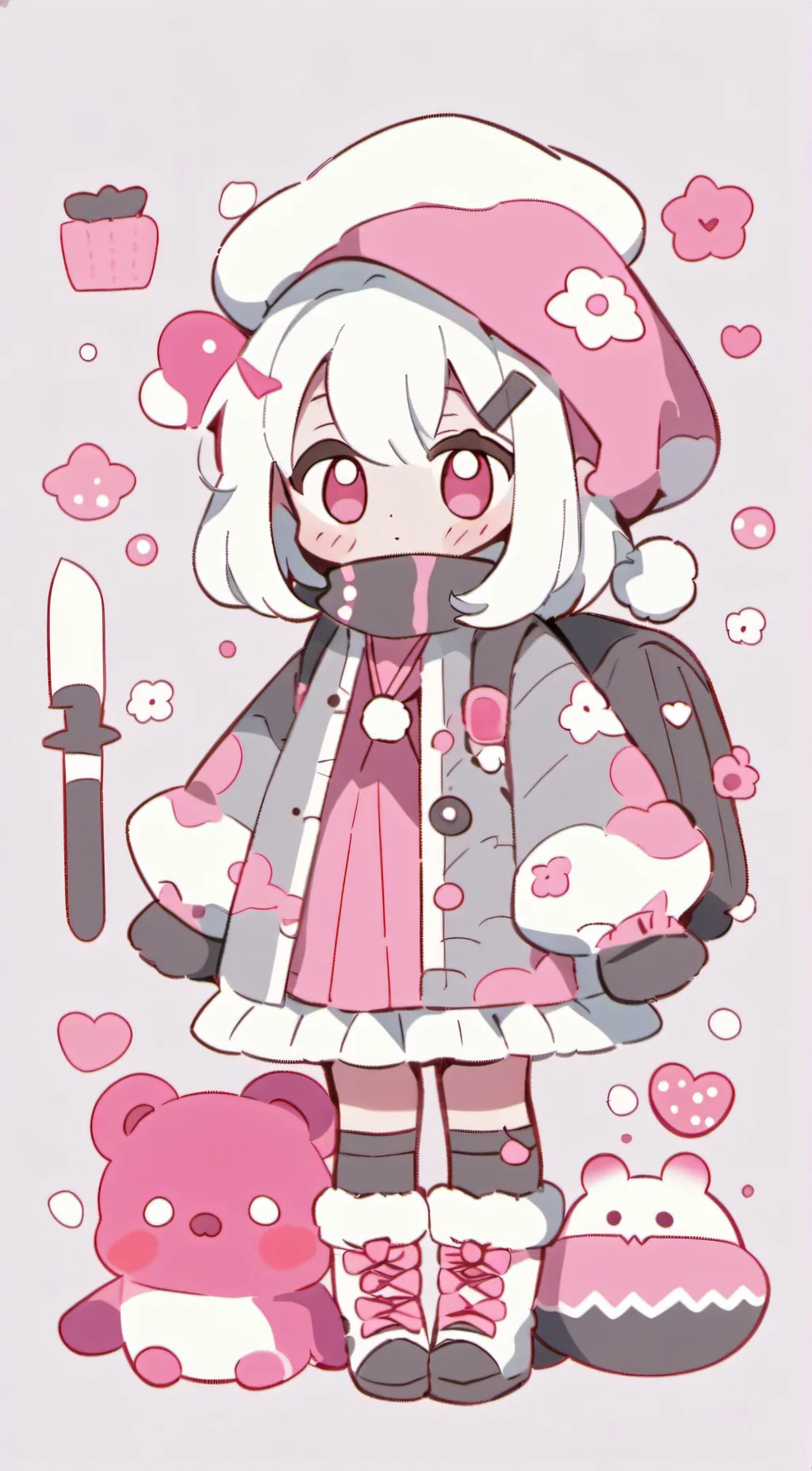 ai character: ~☆Mha(2)☆~ background