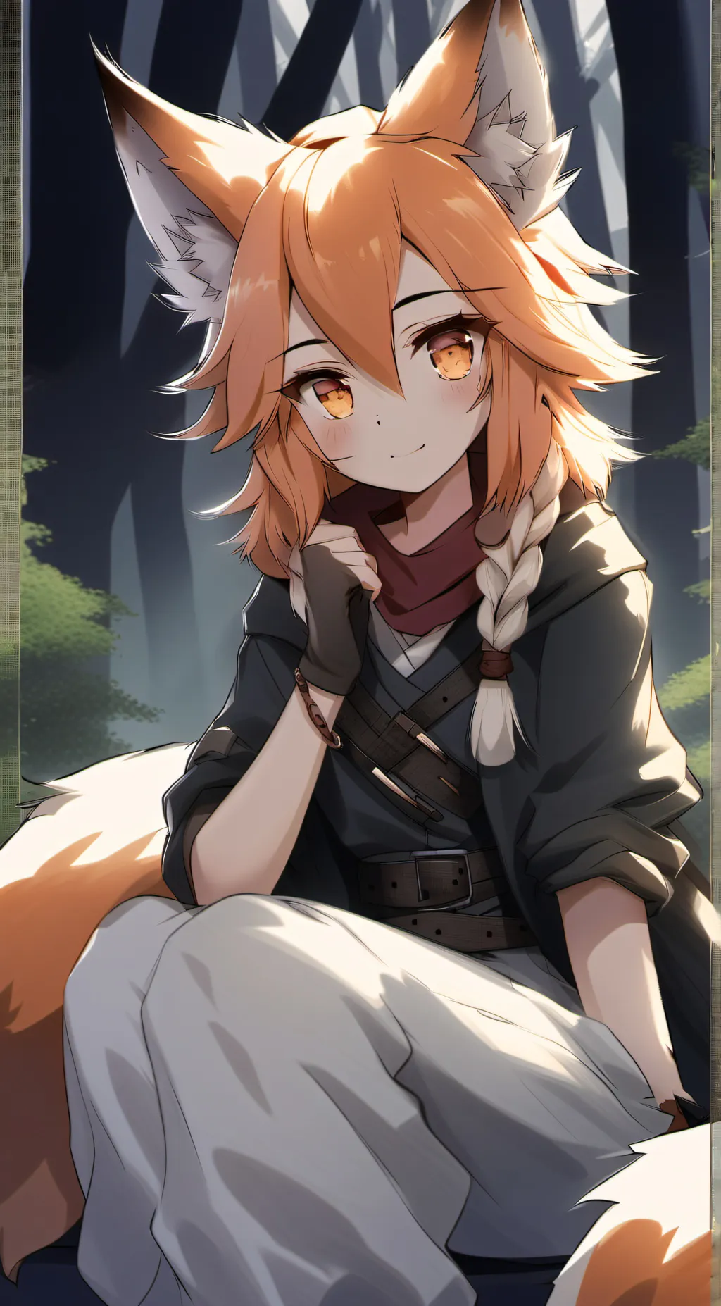 ai character: Ninetales background