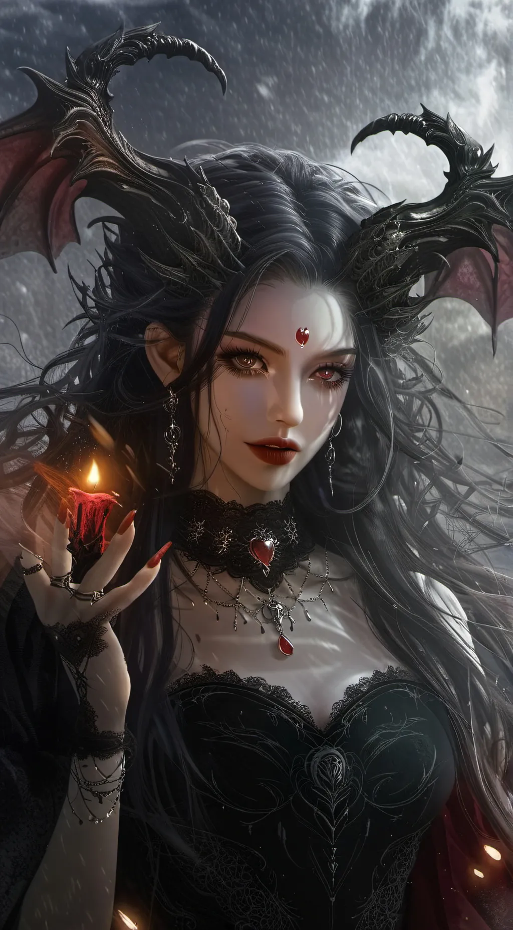 ai character: Miri  background