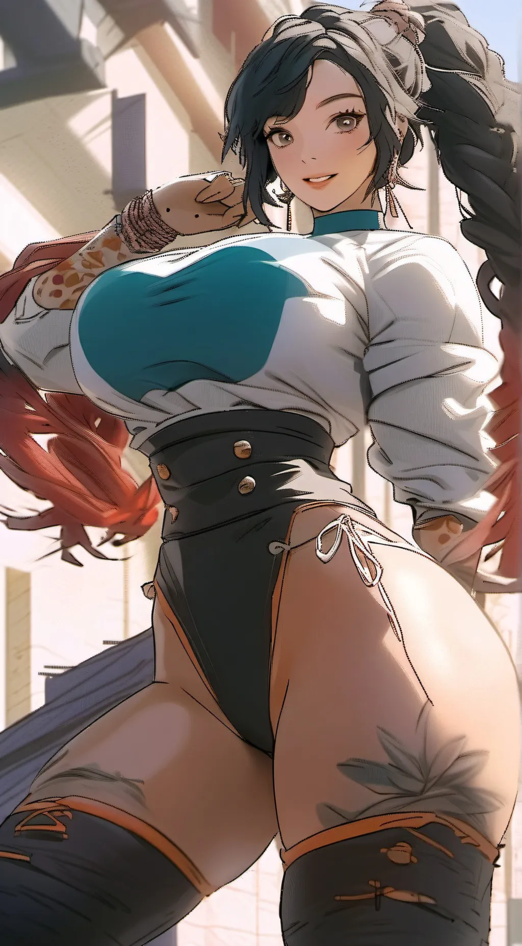 ai character: Iris Cuntal background