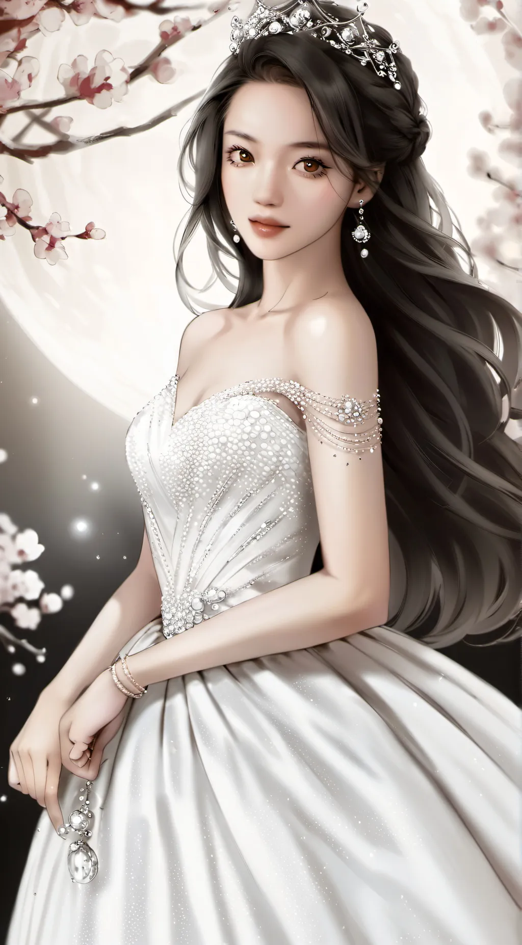 ai character: Arabella  background