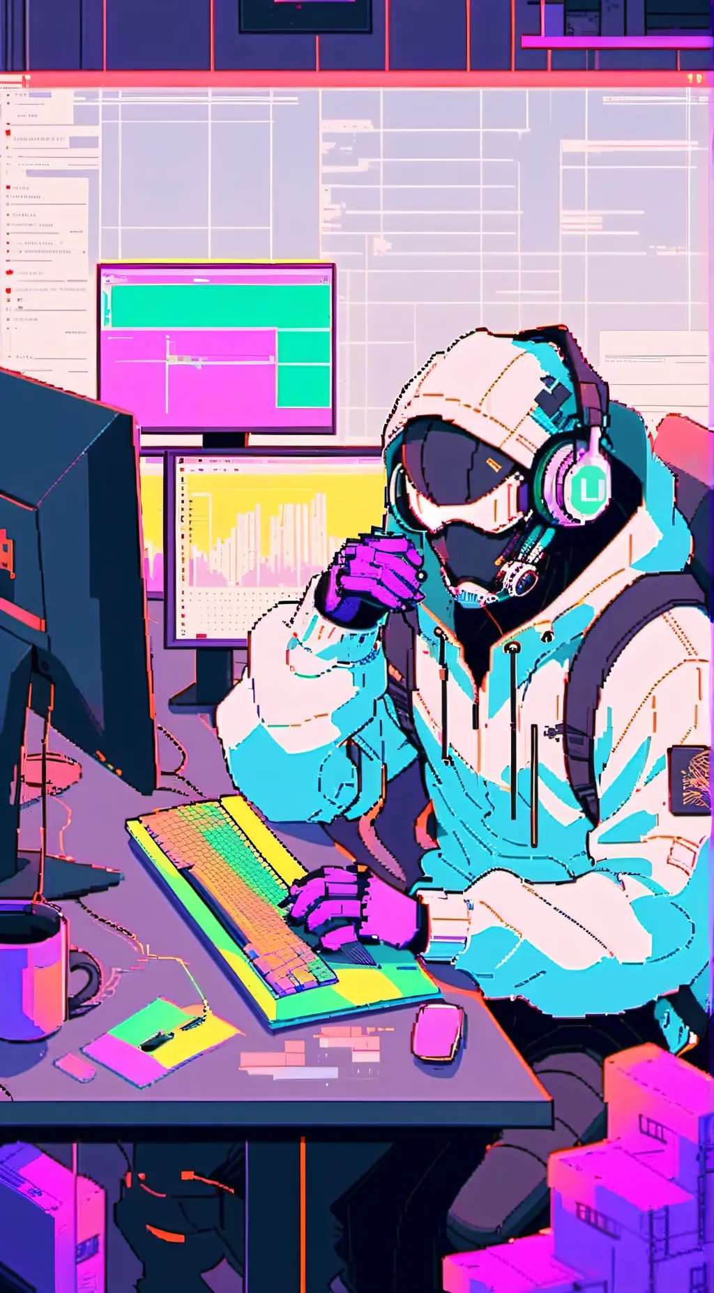 ai character: cryptid data background