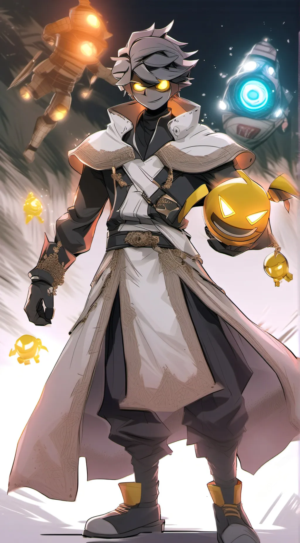 ai character: SD N background