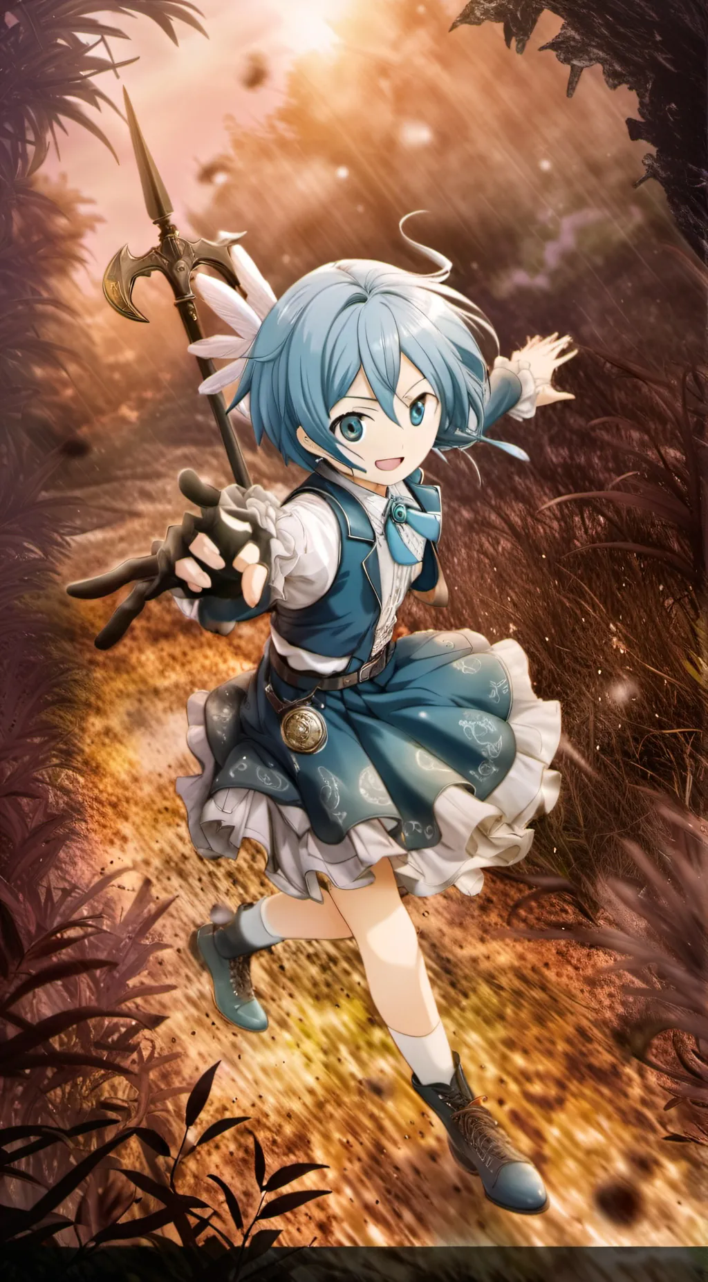 ai character: sayaka background