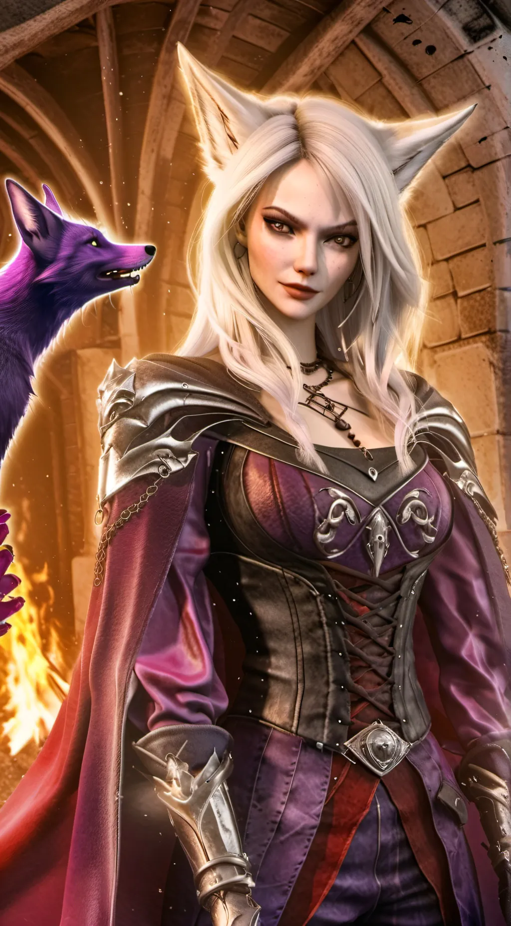 ai character: Hever background