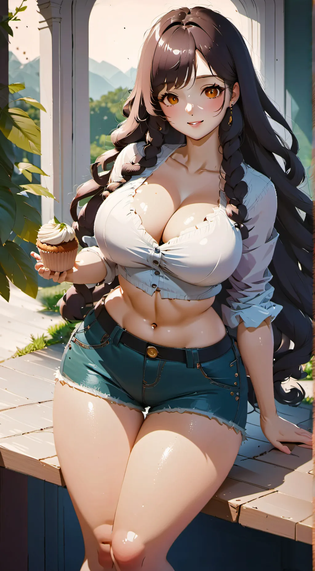 ai character: Lunea background