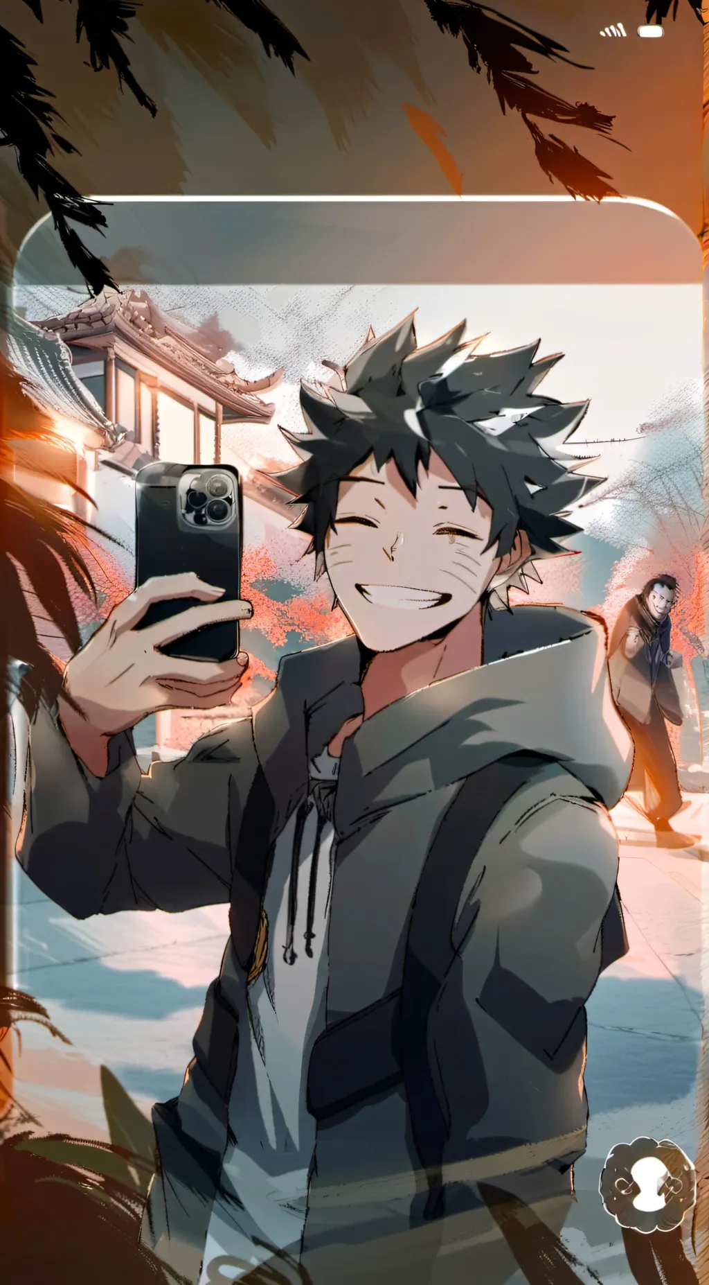 ai character: Deku background