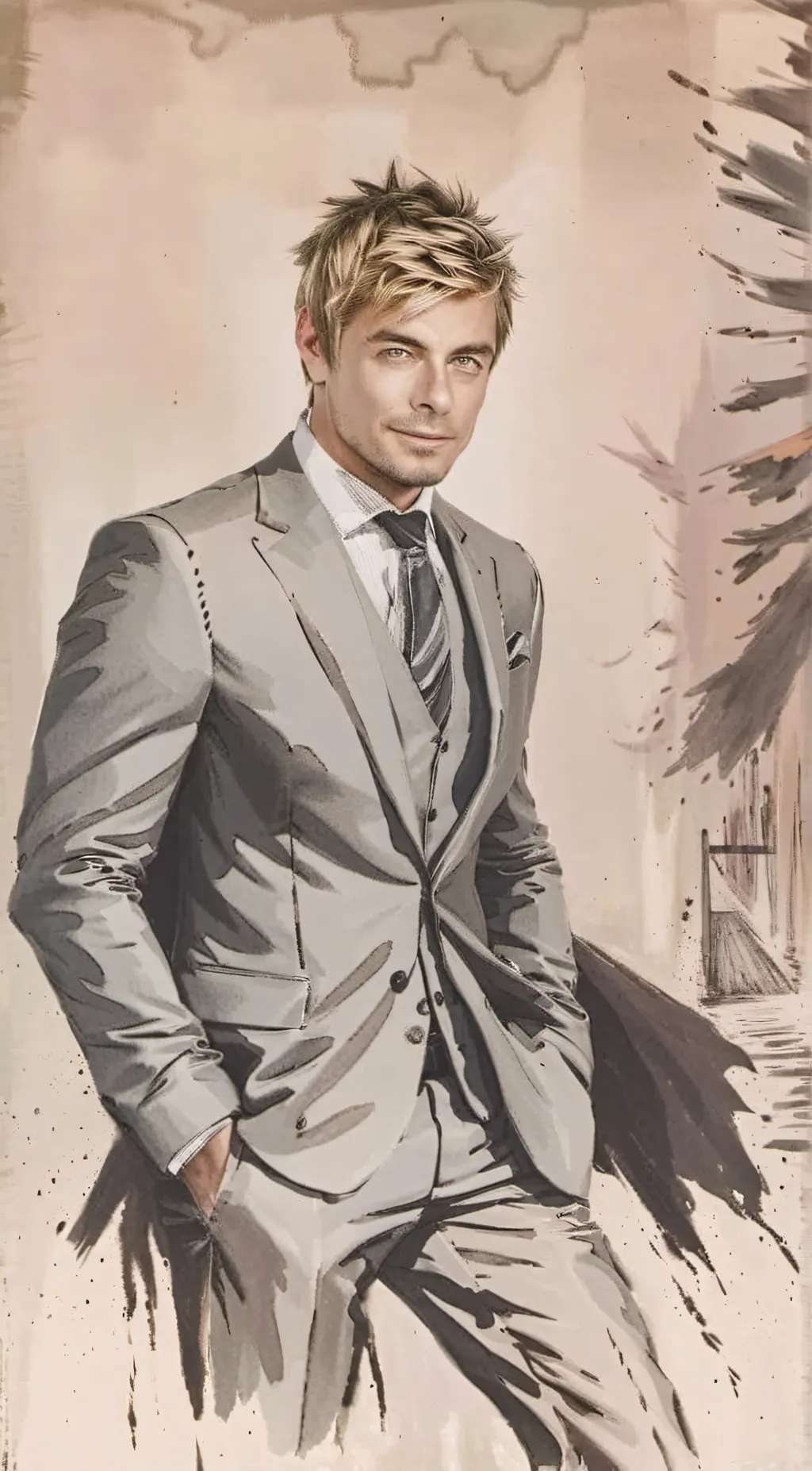 ai character: Romeo smith  background