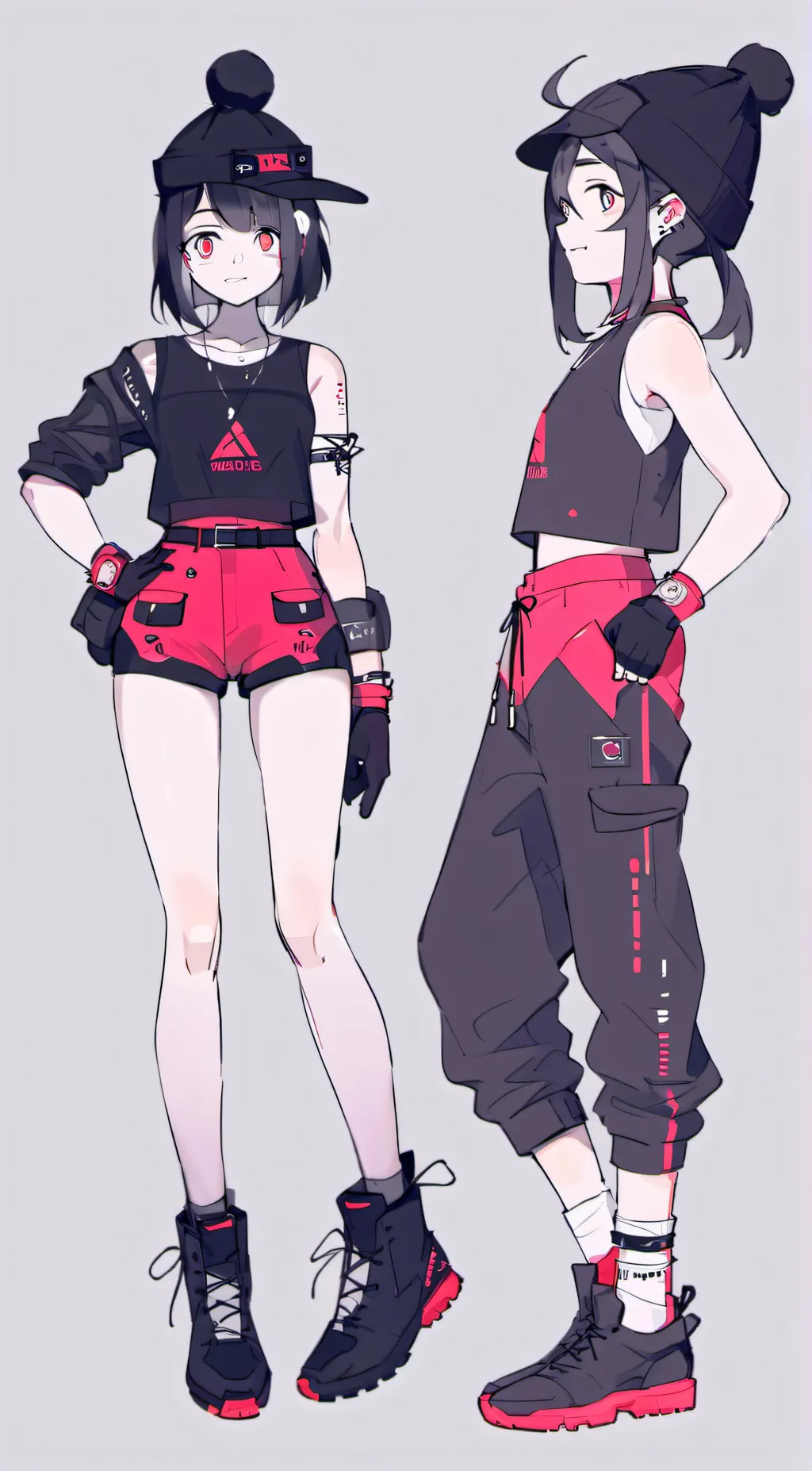 ai character: Raven background