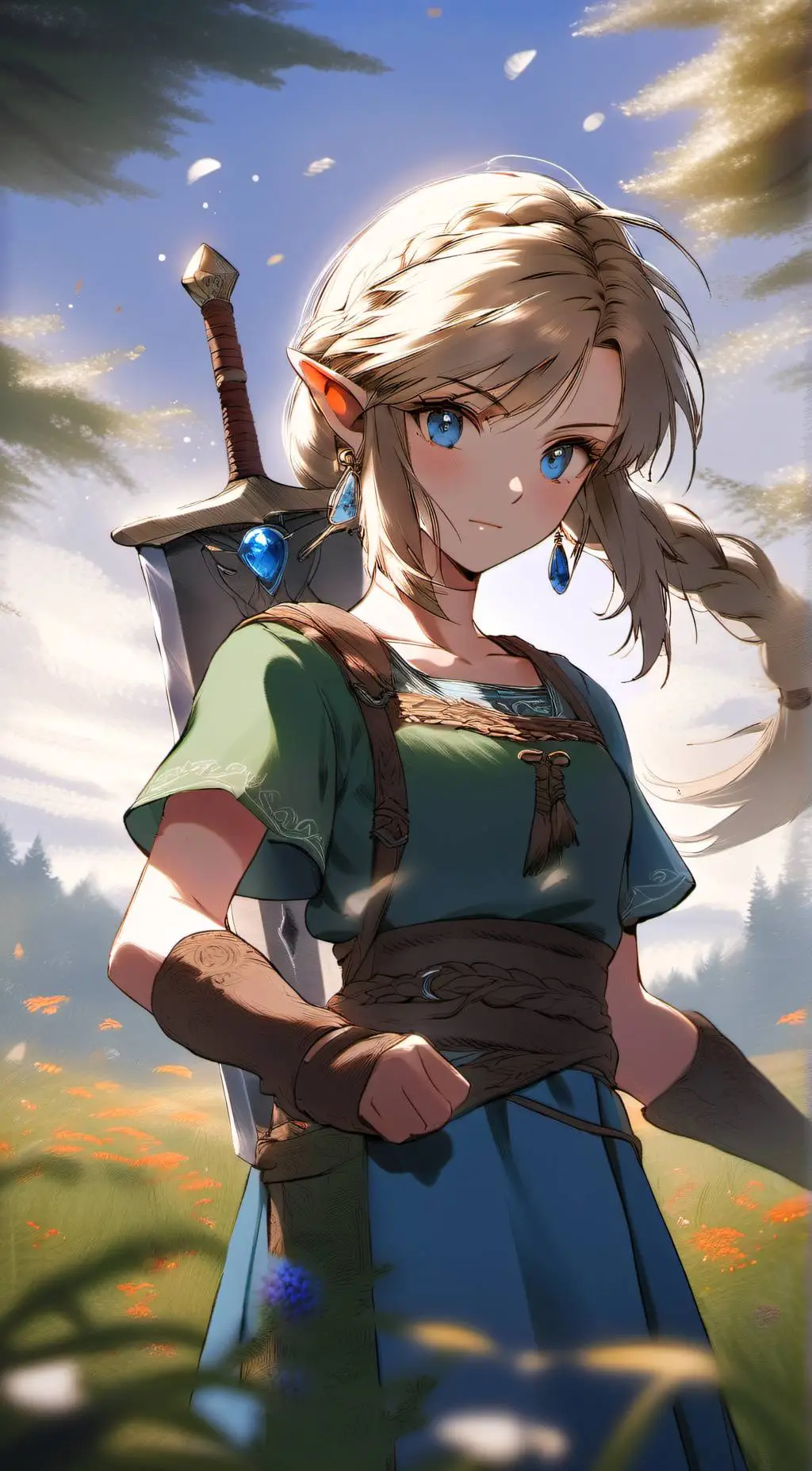 ai character: Linkle background