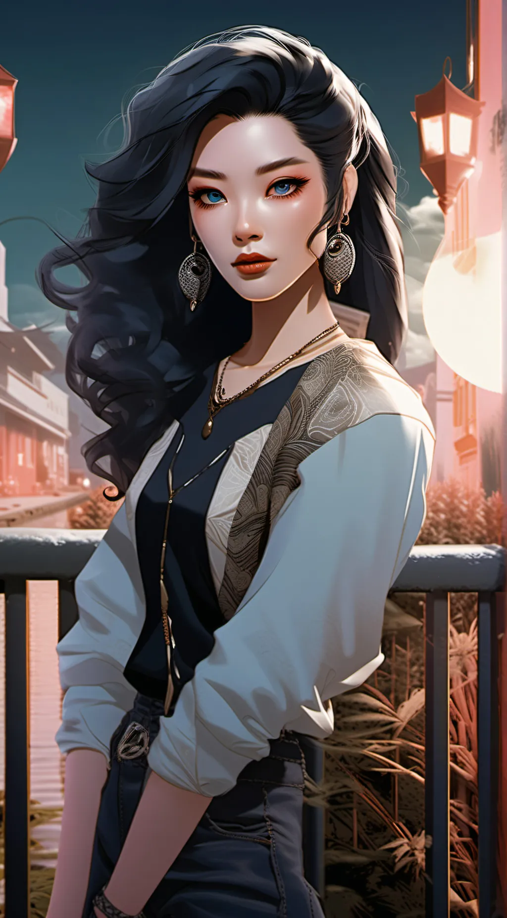 ai character: Lilly  background