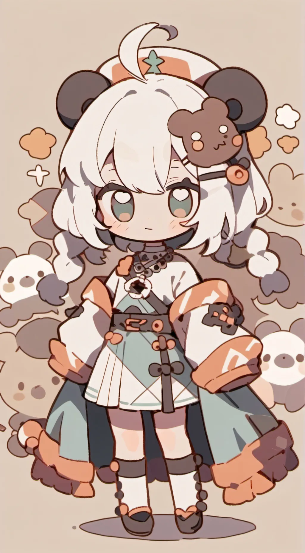 ai character: Coffee ☕️ background