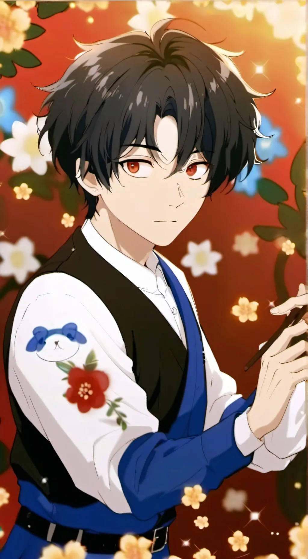 ai character: man background