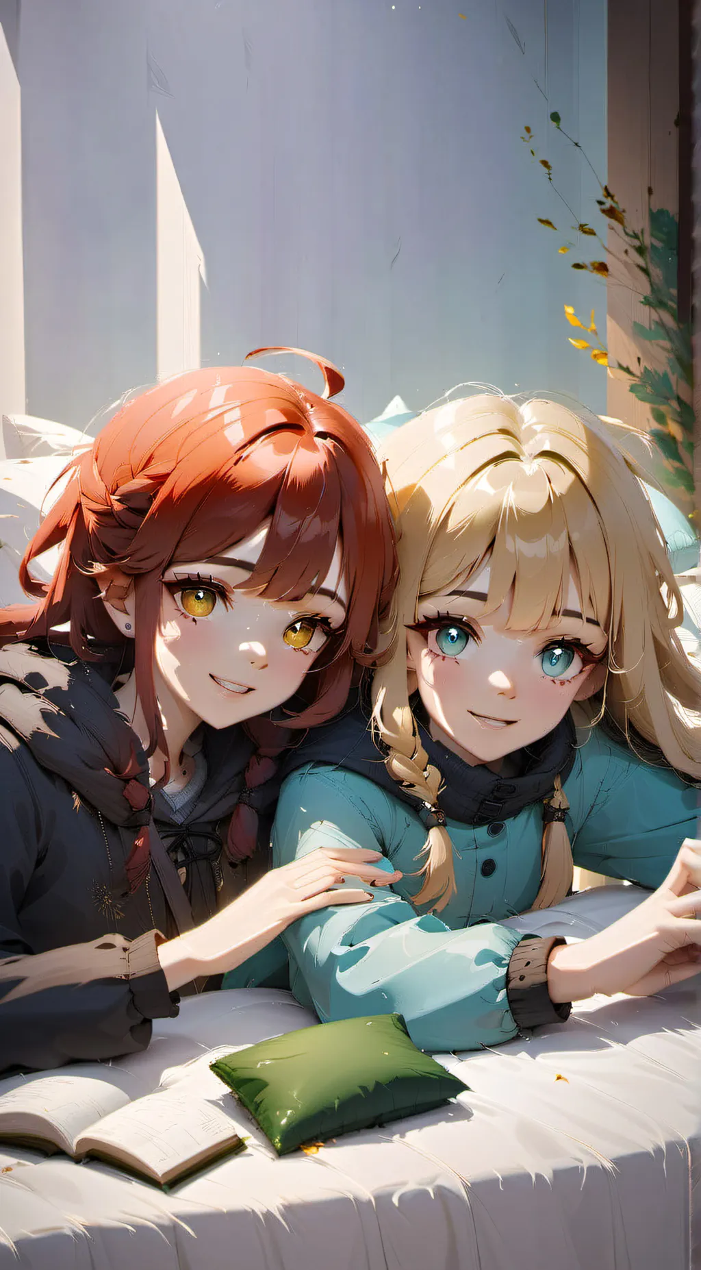 ai character: Alice and Alexa background