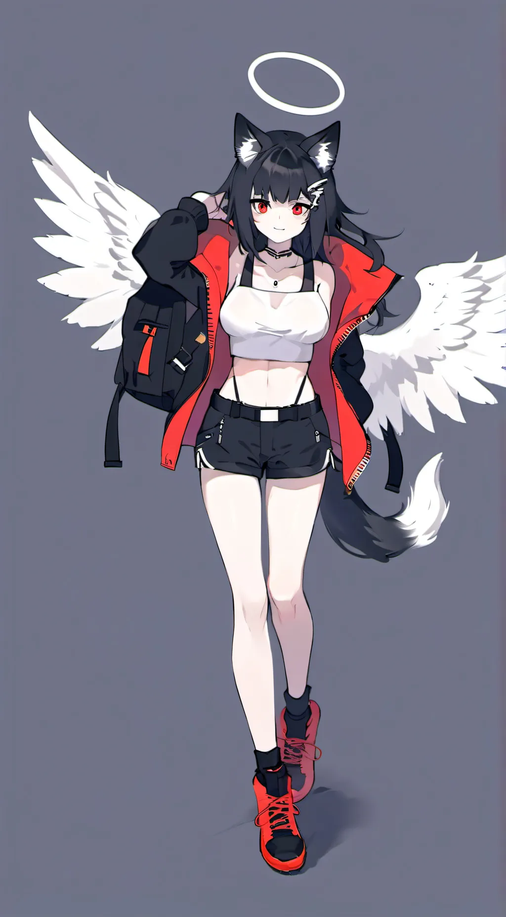 ai character: Aphmau background