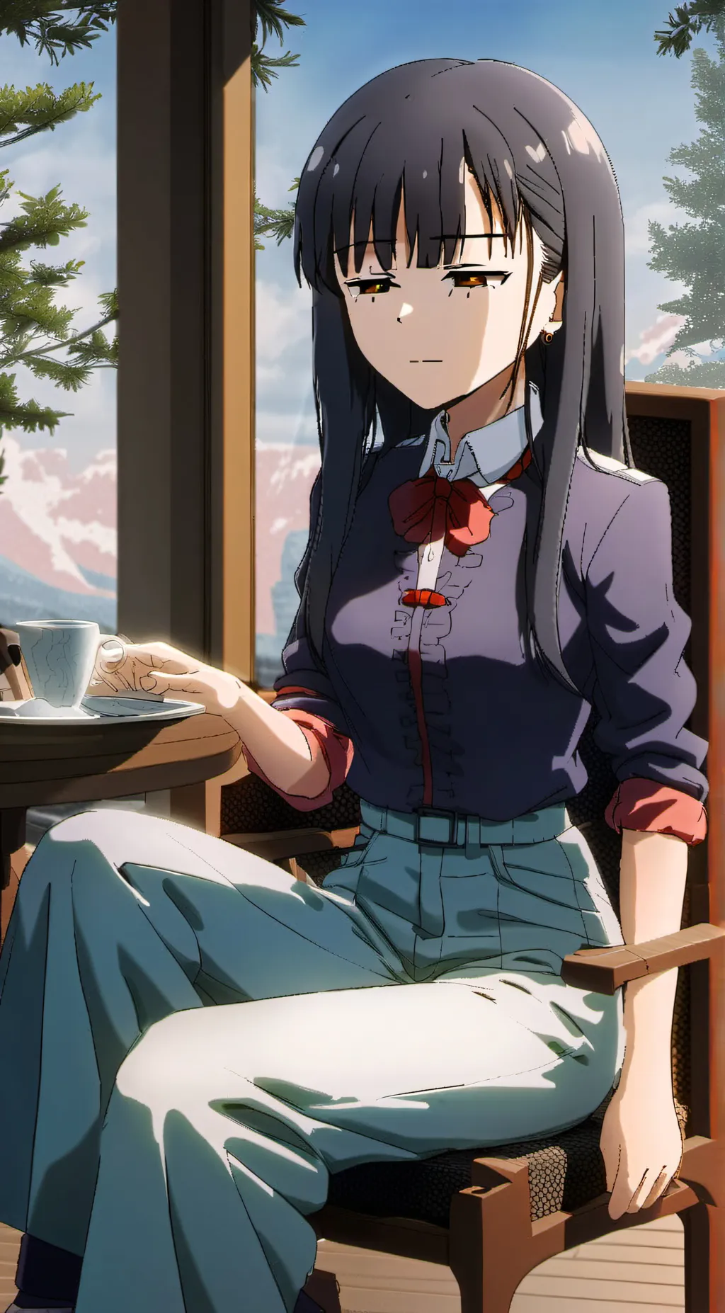 ai character: Yakima  background