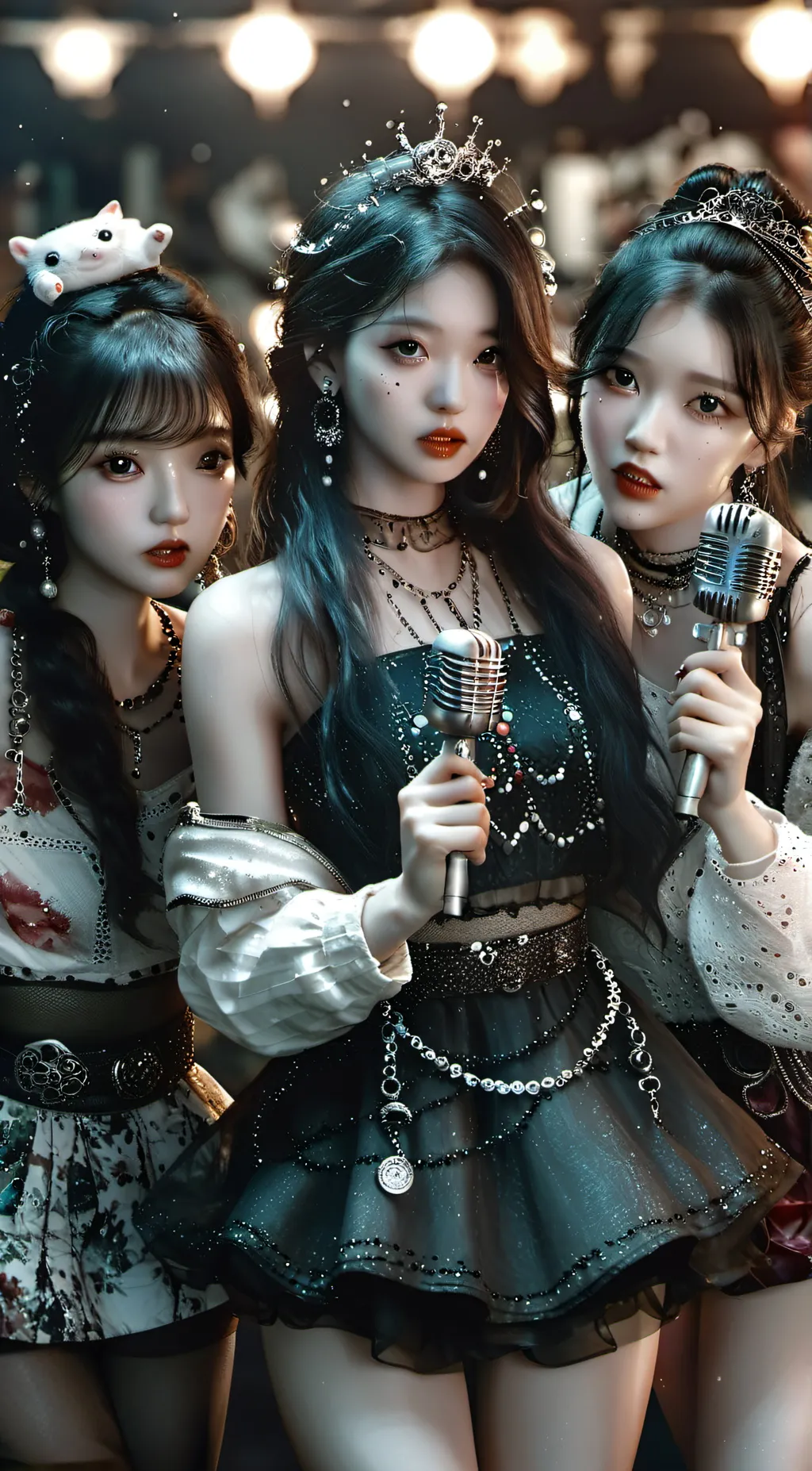 ai character: NEWMOON  background