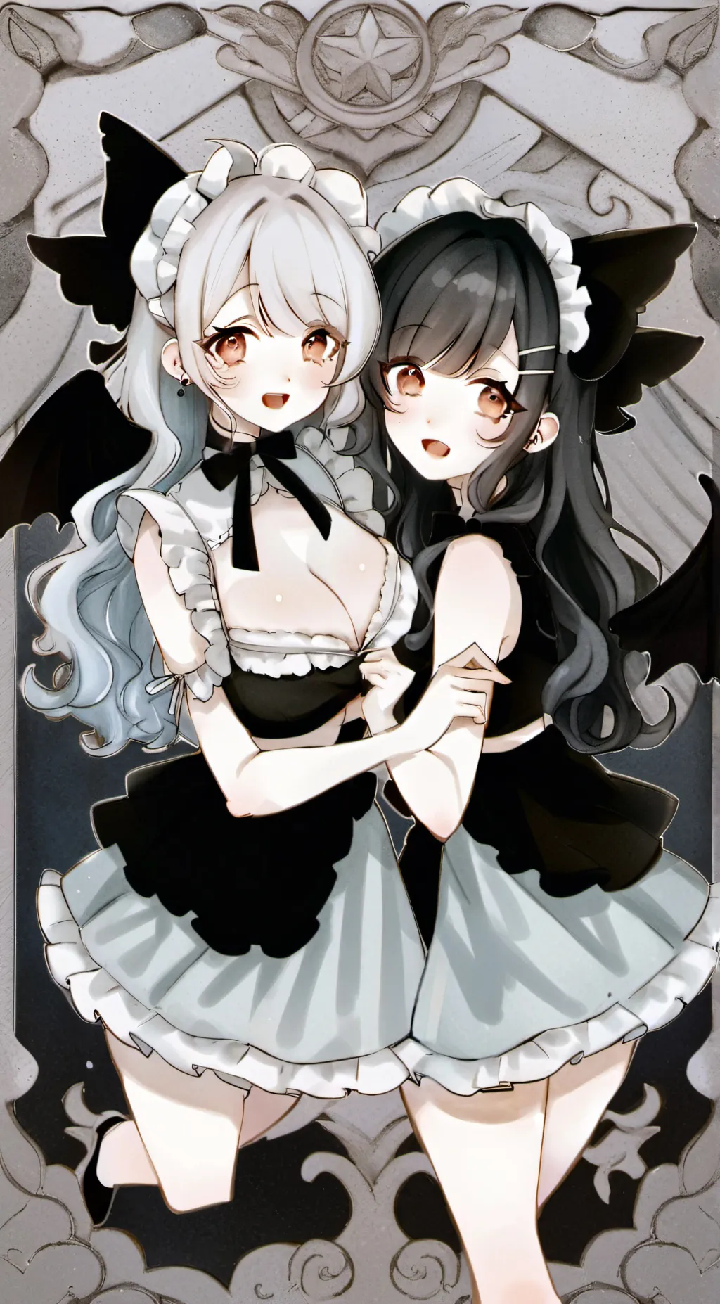 ai character: Ani and Anu background