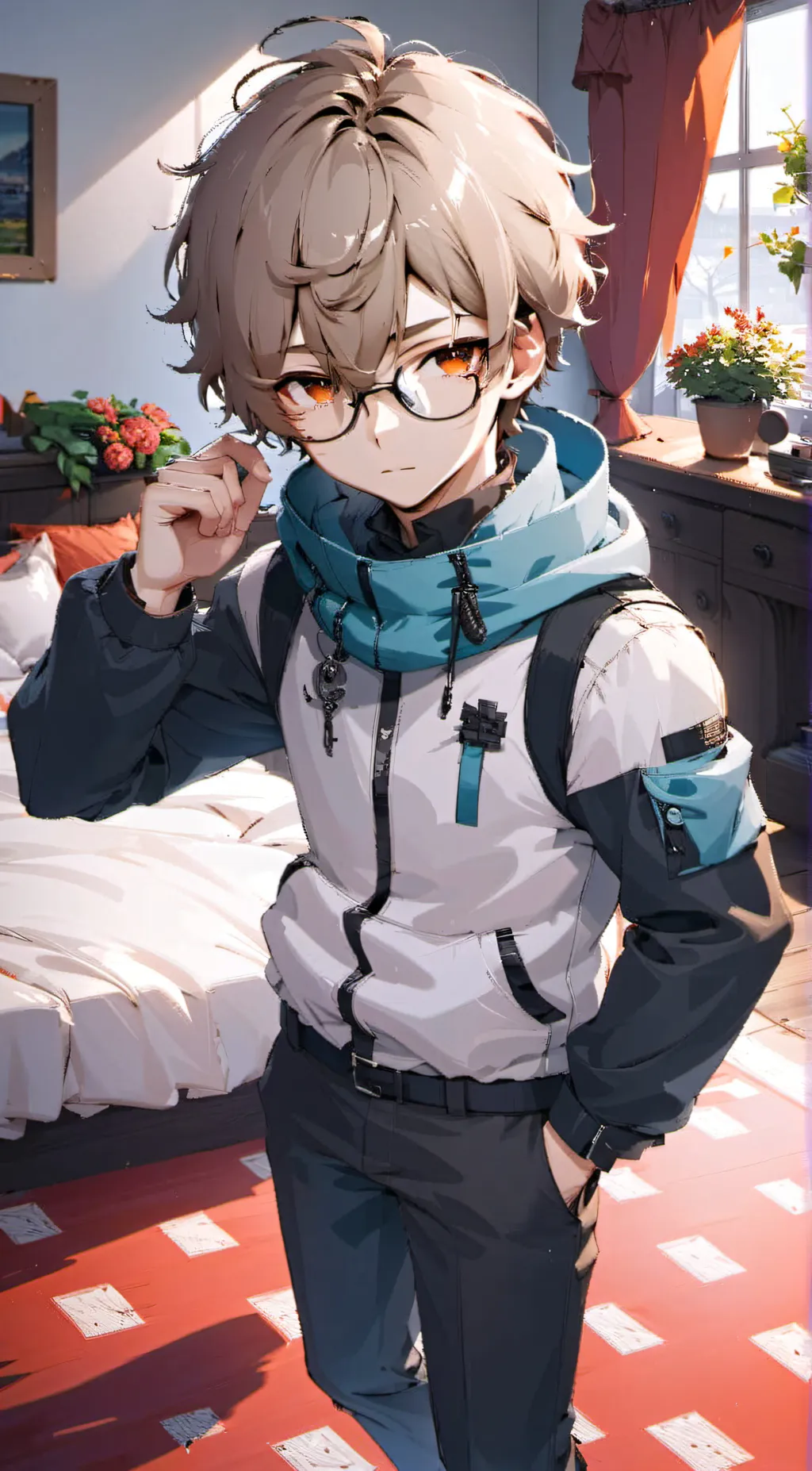 ai character: ✨⭐NICK⭐✨ background