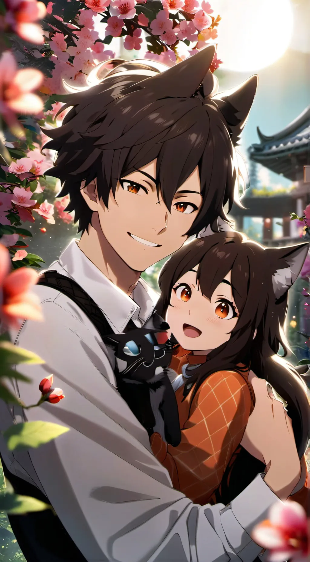 ai character: Riku & Hemino background