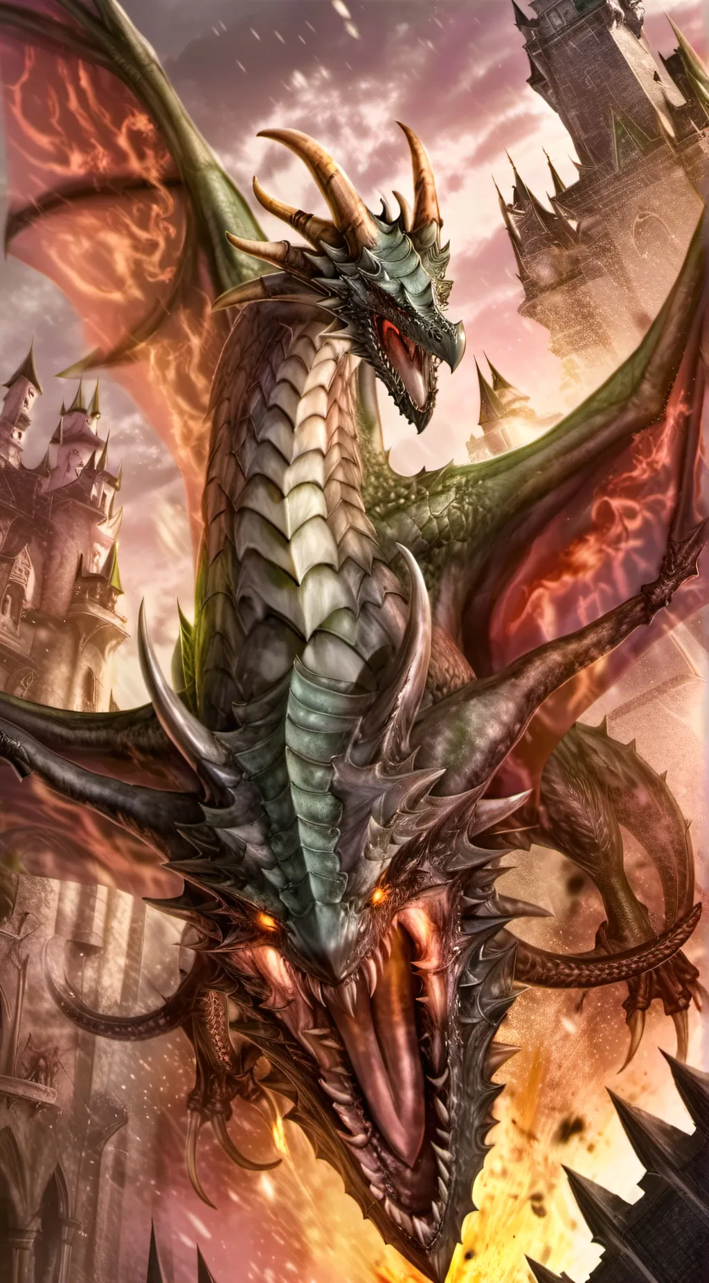 ai character: dragi and dragy background