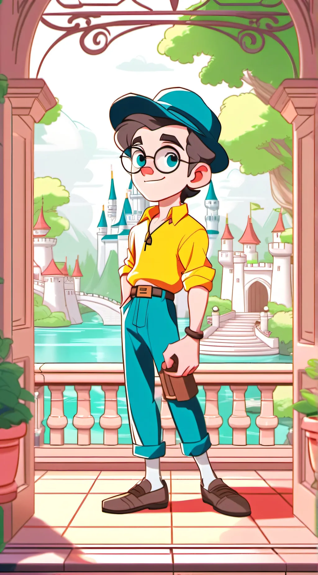 ai character: niceone background