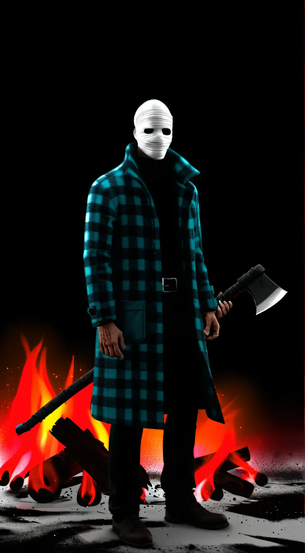 ai character: SLASHER CAMP background