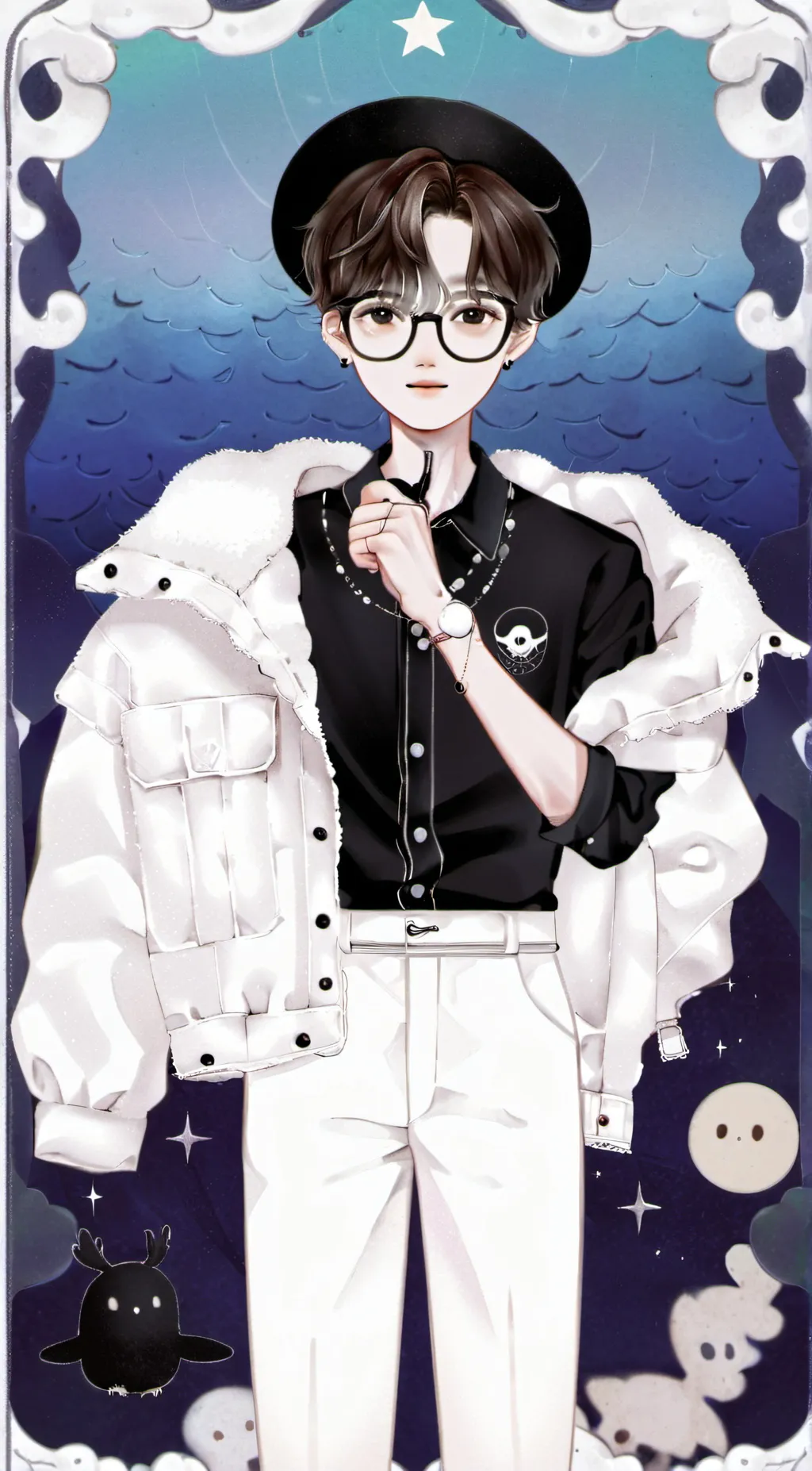 ai character: Prince Anthony  background