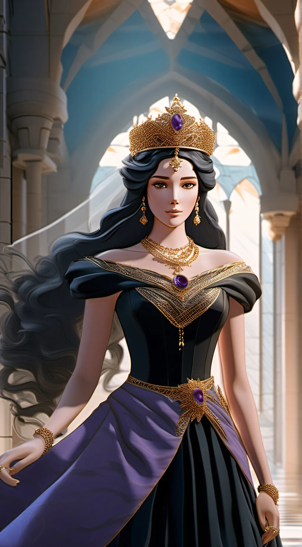 ai character: Amelia background