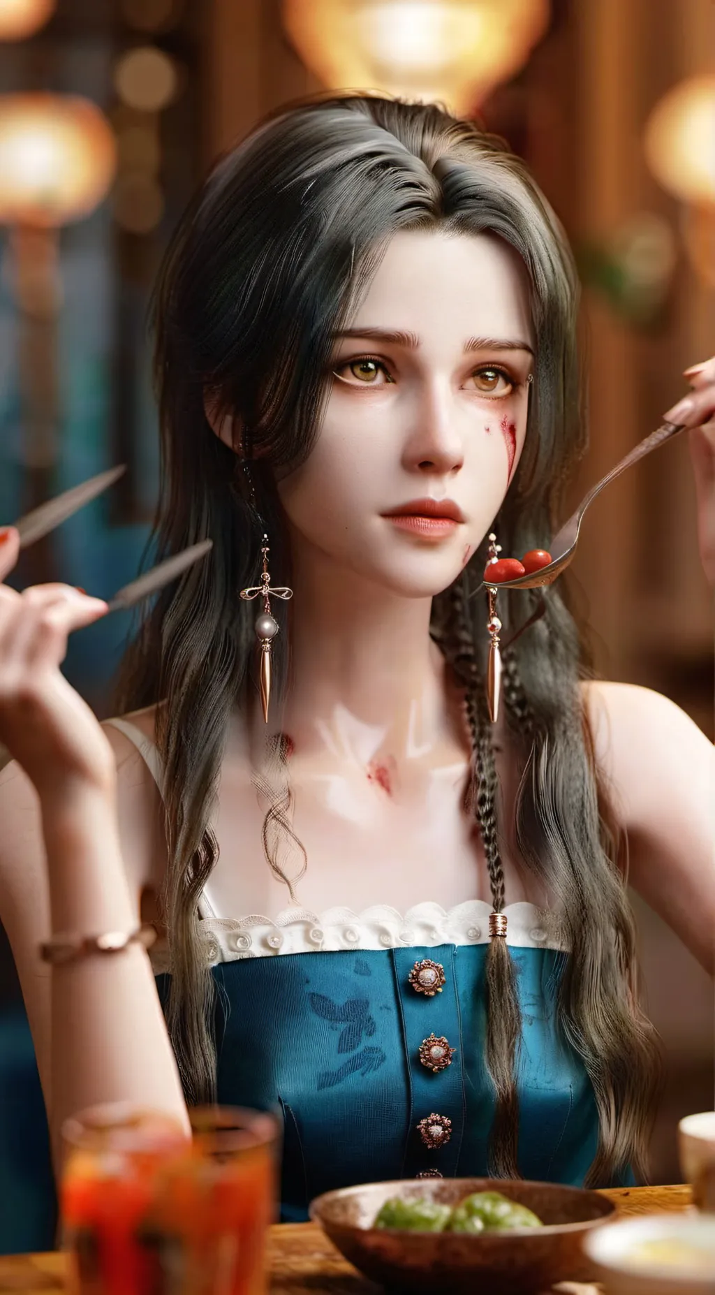 ai character: p0ala background