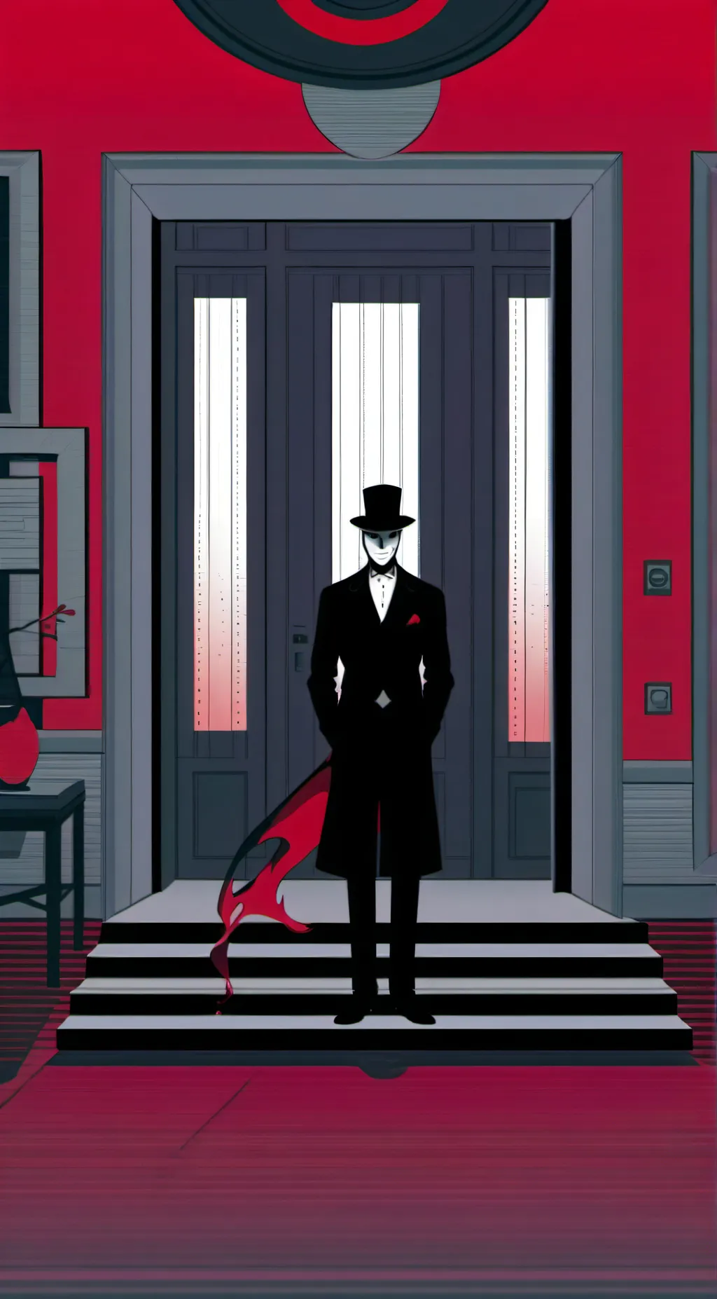 ai character: Hazbin hotel background