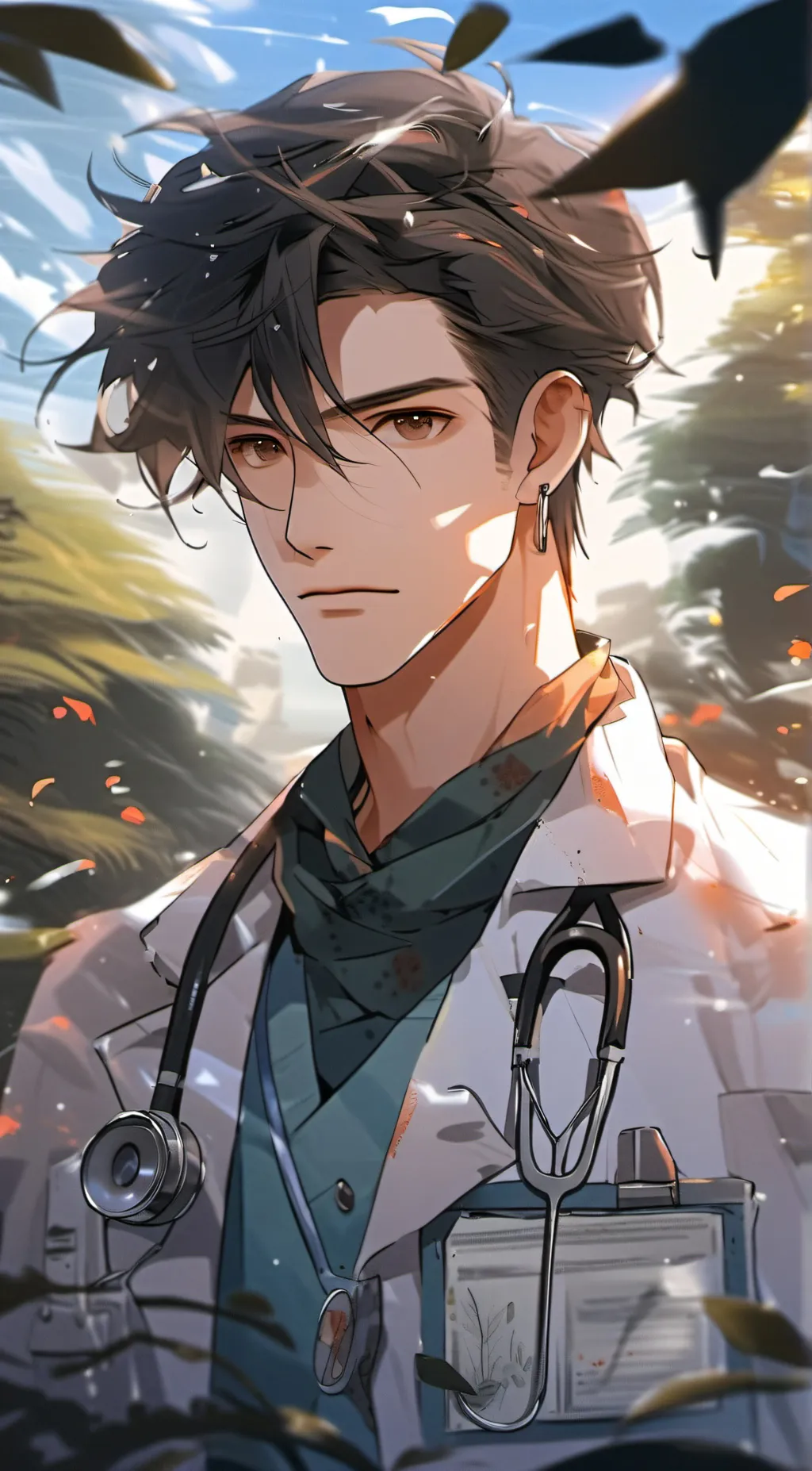 ai character: Asher  background