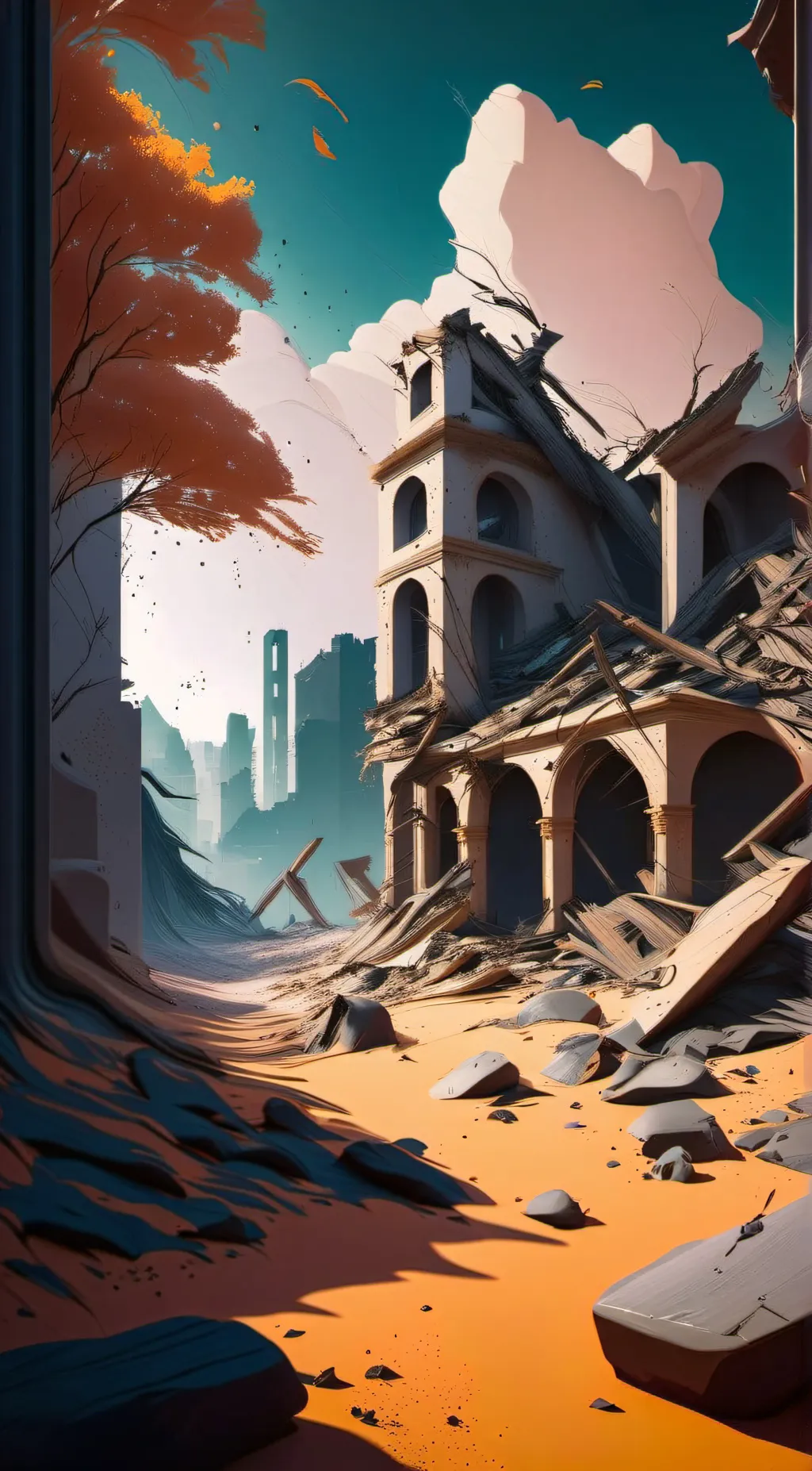 ai character: Last kids on earth background