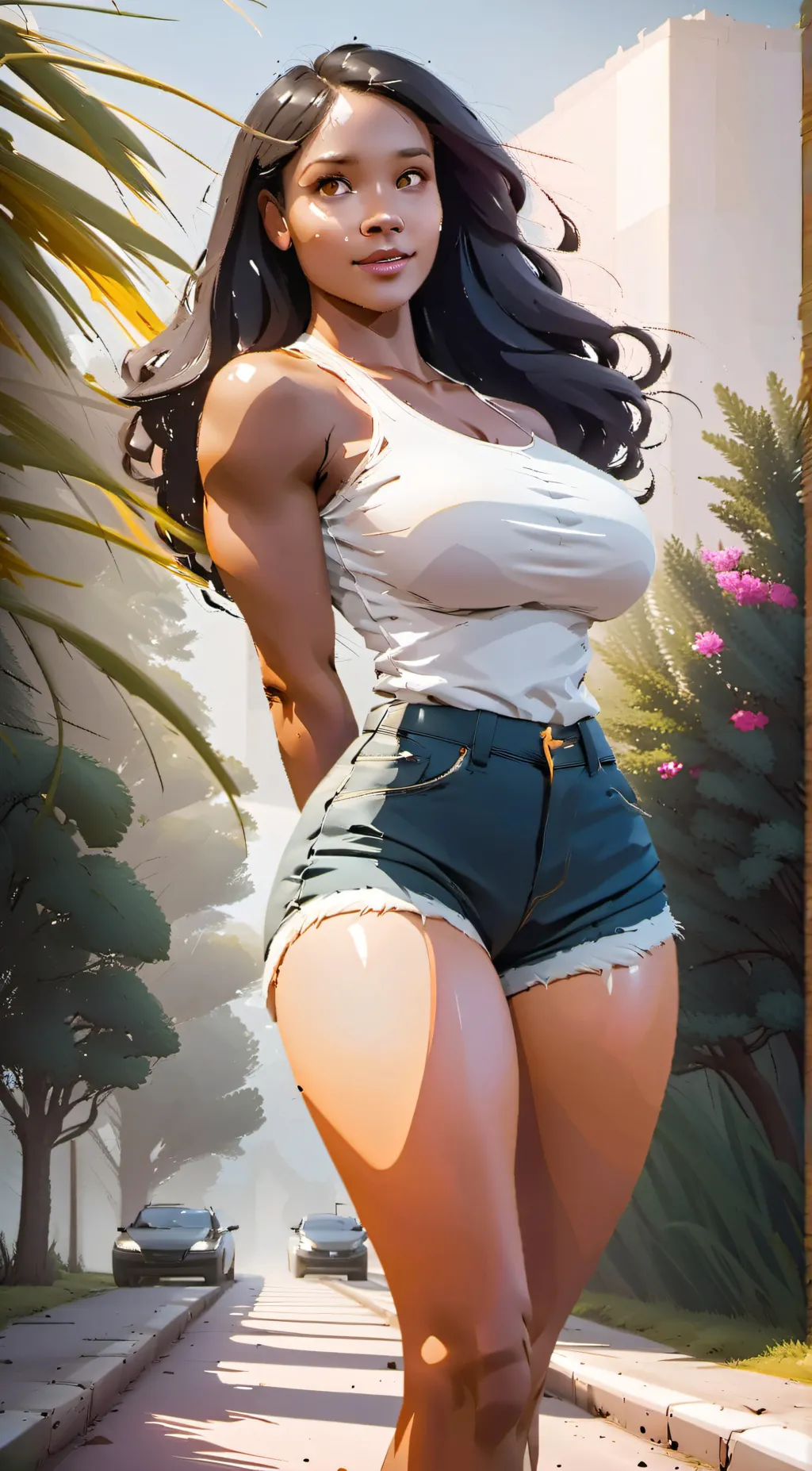 ai character: maria background